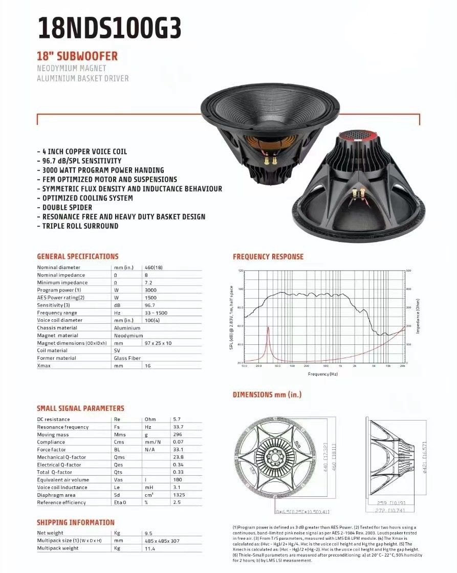 GT-Akustik 18NDS100G3
