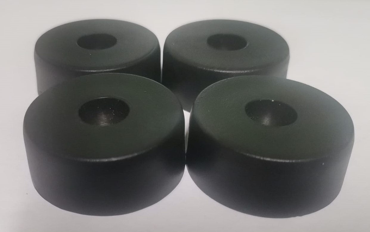 8er Set Lautsprecher Füße 38x15mm